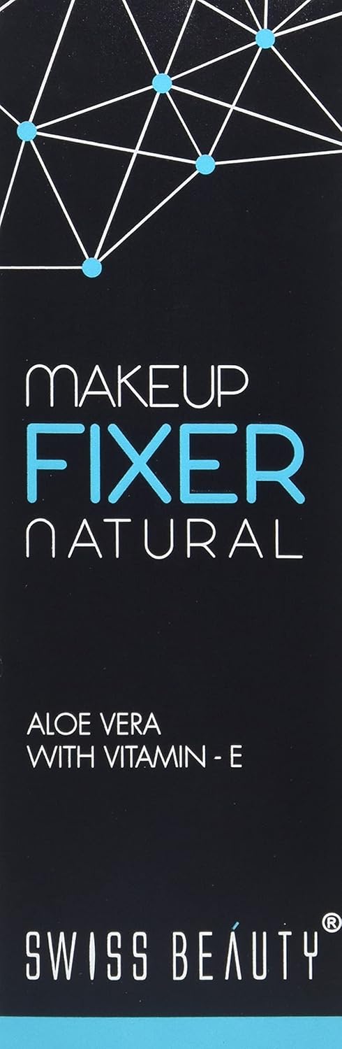 Swiss Beauty Long lasting Misty Finish Professional Makeup Fixer Spray for Face makeup | With Aloe Vera and Vitamin- E | Light weight, quick dry makeup Setting spray |70 ML|